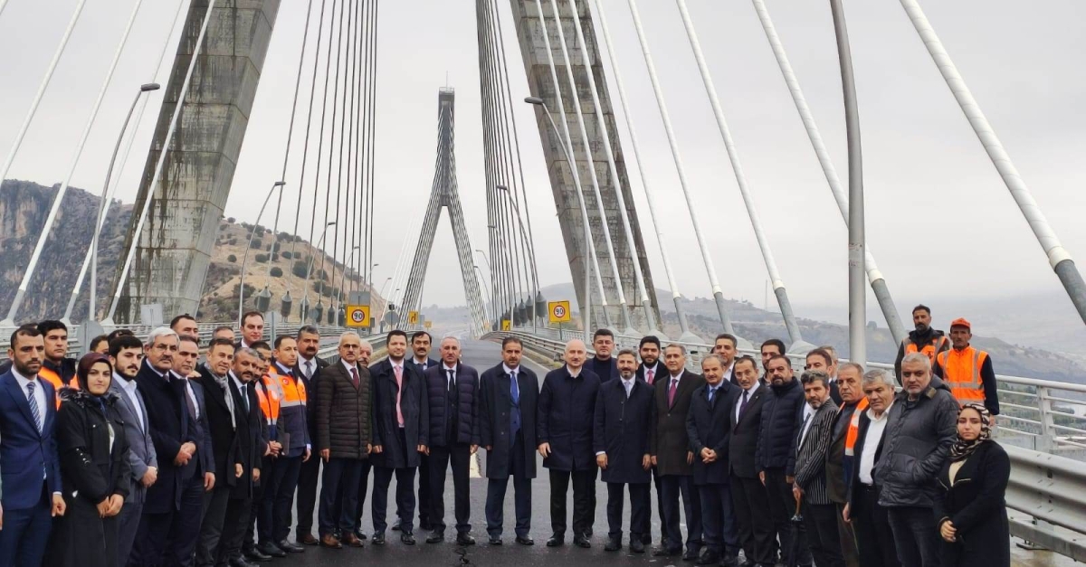 Bakan Karaismailoğlu: Bugüne kadar 5 milyon araç bu köprümüzü kullandı 