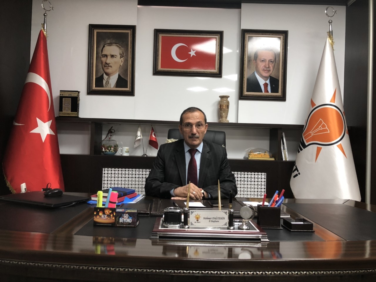 Başkan Dağtekin: Öğretmenlik mesleğim ile hep gurur duydum