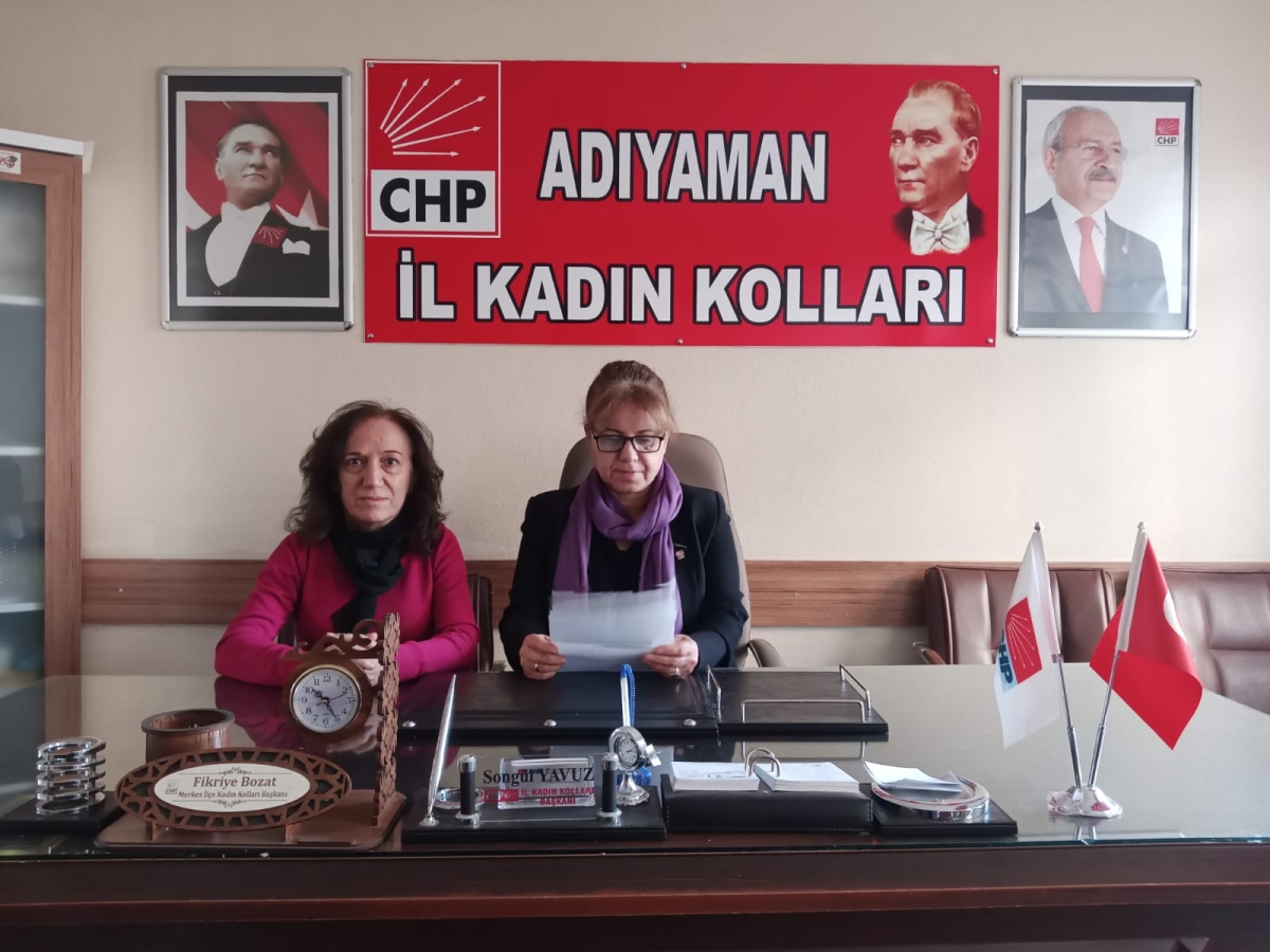 CHP'li kadınlardan çocuk istismarı açıklaması