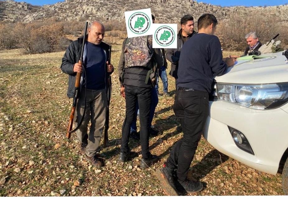 Kaçak avlanan 3 şüpheliye işlem yapıldı