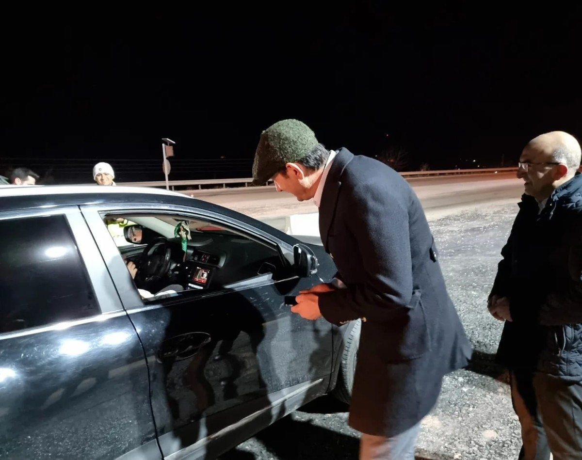 Kaymakam Ayrancı’dan yılbaşı denetimi
