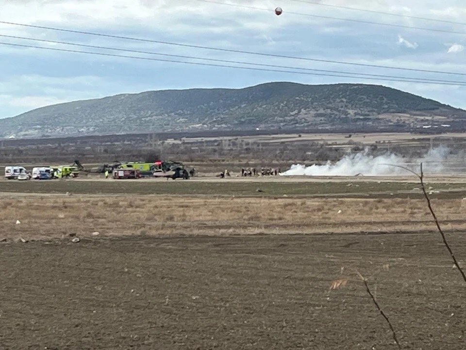 Isparta'da askeri helikopter düştü: 1'i tuğgeneral 6 askerimiz şehit