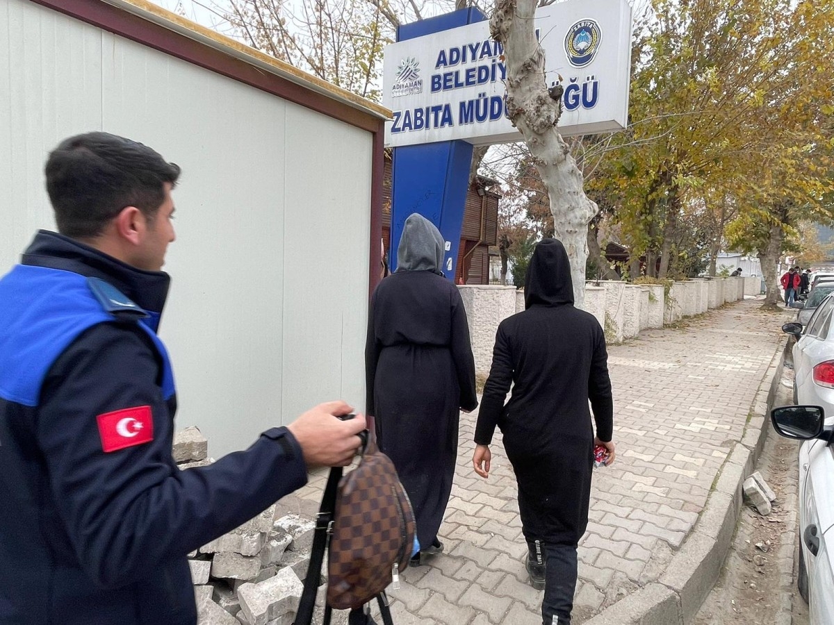 Adıyaman Belediyesi'nden dilenci operasyonu