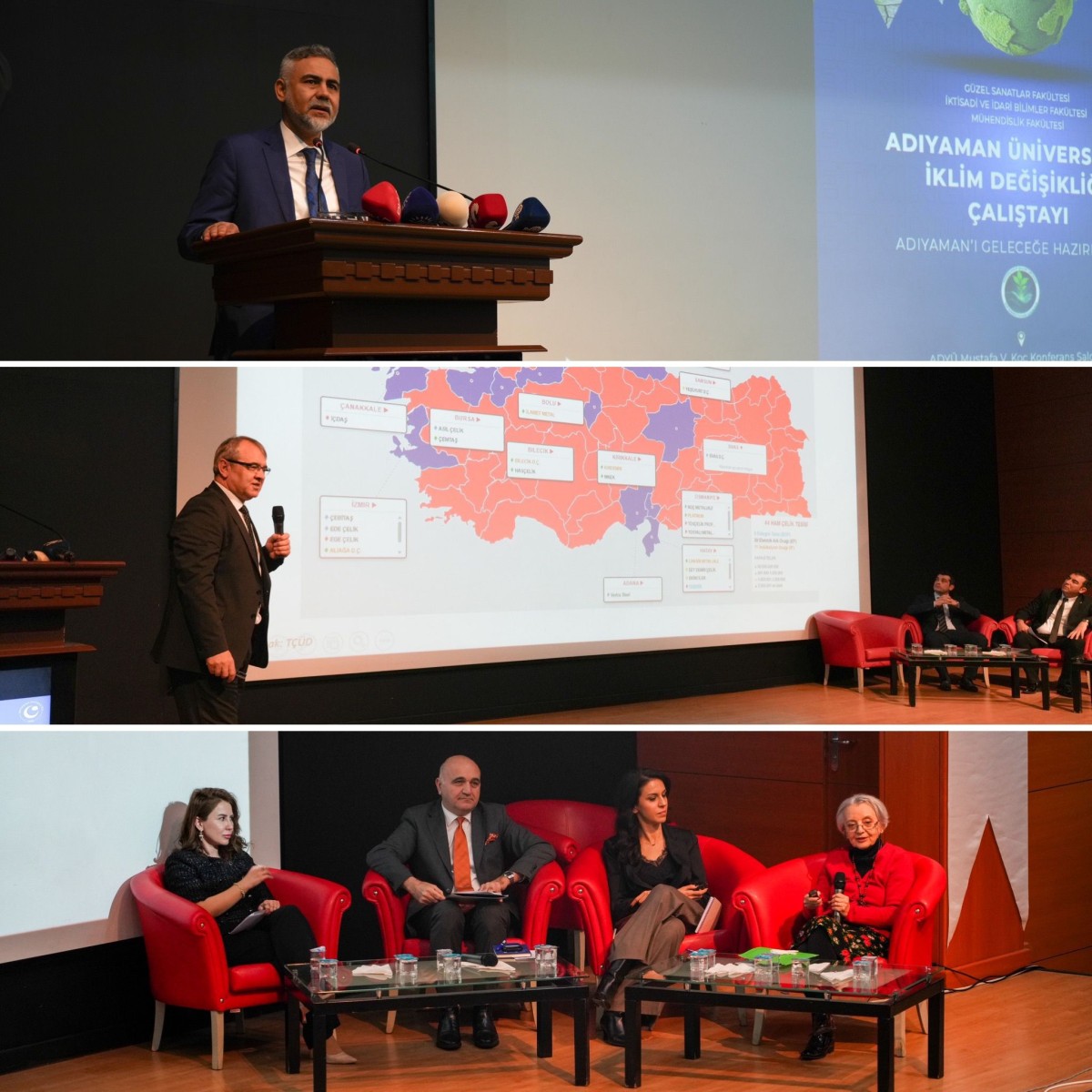 Adıyaman Üniversitesinde İklim Değişikliği Çalıştayı Düzenlendi