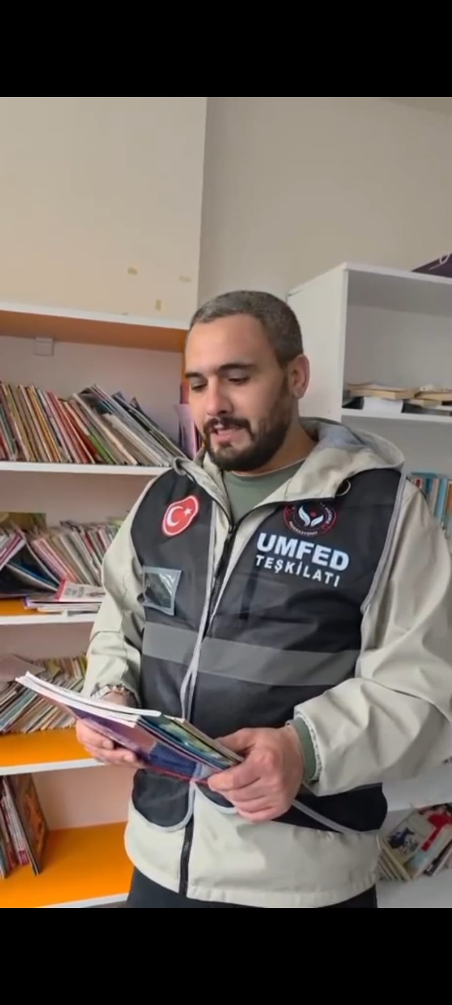 UMFED Kahta’dan Köy Okuluna Kitap ve Moral Desteği